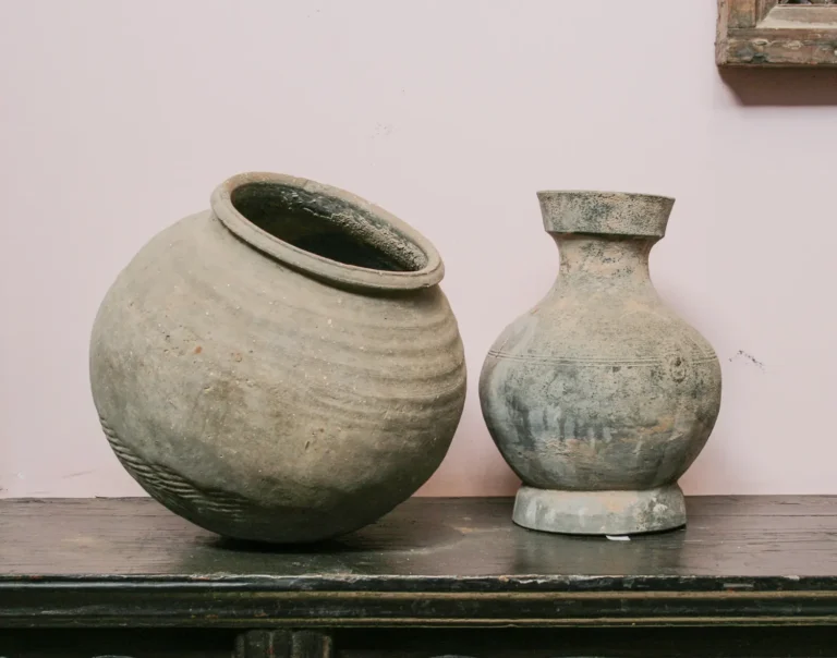 Decorative old unique pots inspiration 5